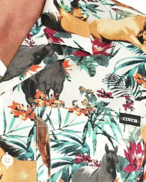 Men’s Hawaiian Horse Camp Shirt
