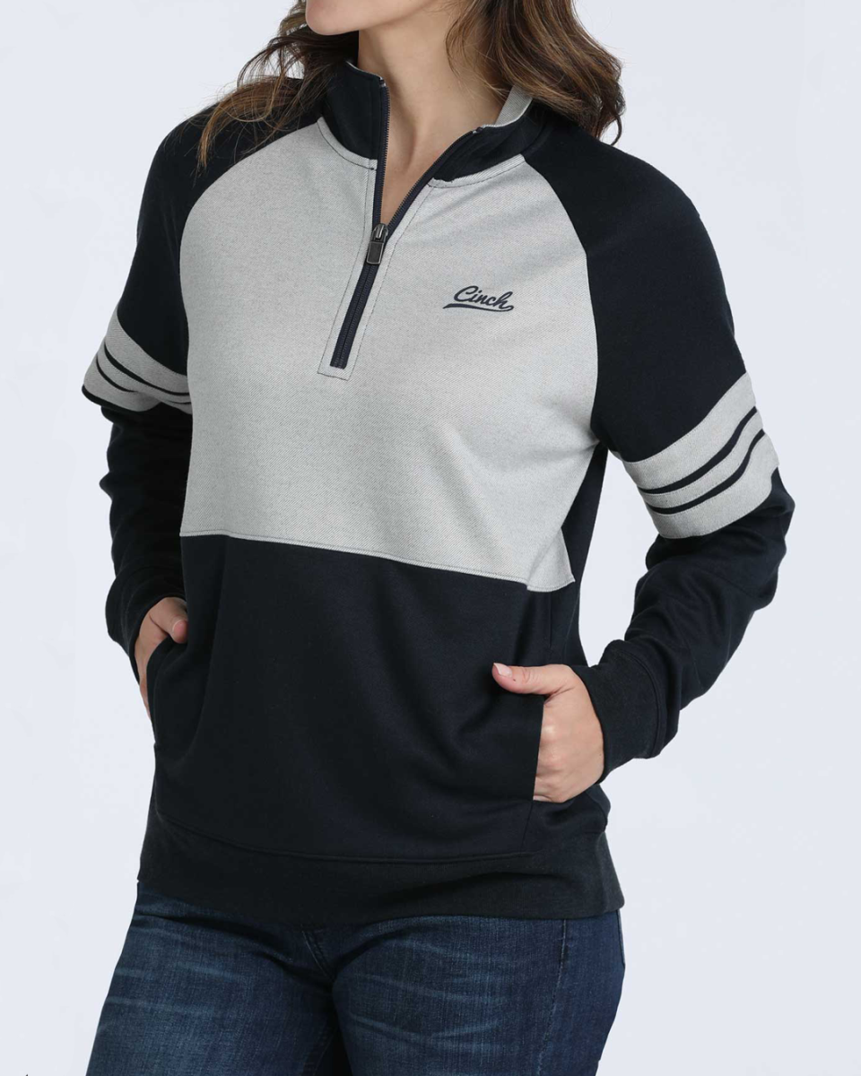 Women's 1/4 Zip Raglan Pullover
