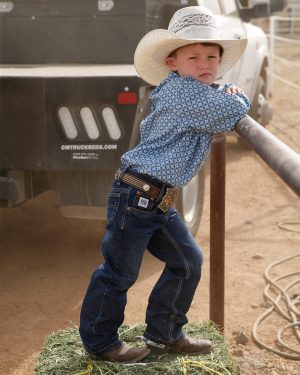 Toddler White Label – Dark Stonewash