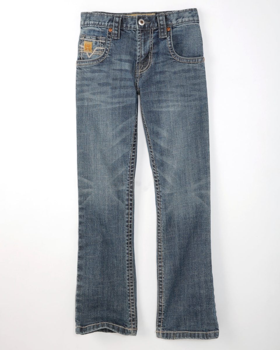 Little Boy's Slim Fit - Medium Stone