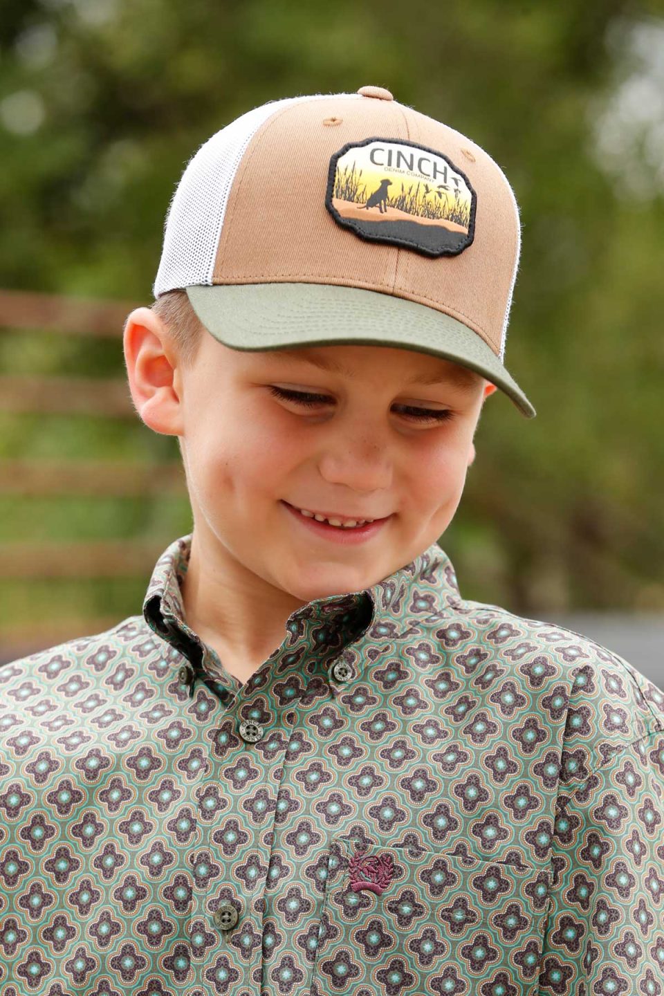 Boy's Bird Dog Trucker Cap