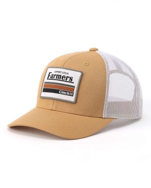 Support Local Farmers Mesh Back Trucker Cap
