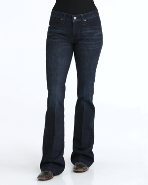 Women’s Lynden Slim Trouser – Dark Stone