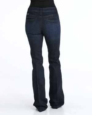 Women’s Lynden Slim Trouser – Dark Stone