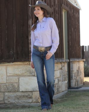 Women’s Lynden Slim Trouser – Medium Stone