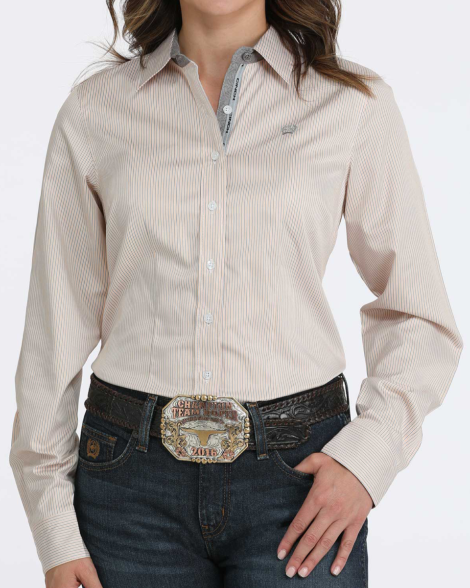 Women's TENCEL? Arena Fit Button-Down Western Shirt