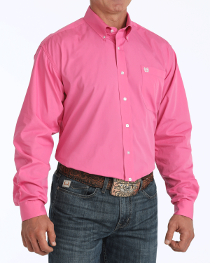 Men’s Classic Fit Button-Down Western Shirt