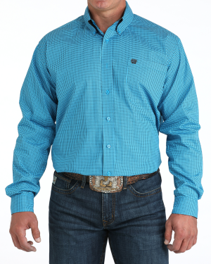 Men’s Classic Fit Button-Down Western Shirt