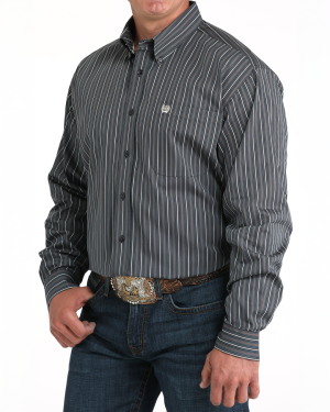 Men’s Classic Fit Button-Down Western Shirt