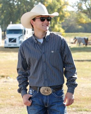 Men’s Classic Fit Button-Down Western Shirt