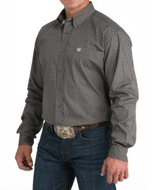 Men’s Classic Fit Button-Down Western Shirt