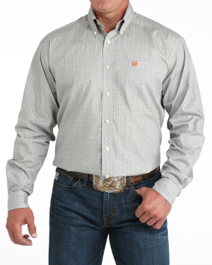 Men’s Classic Fit Button-Down Western Shirt