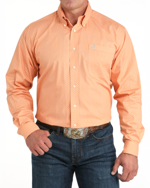 Men’s Classic Fit Button-Down Western Shirt