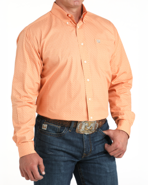 Men’s Classic Fit Button-Down Western Shirt