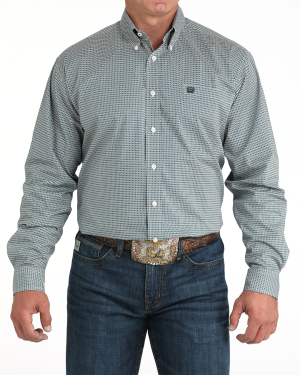 Men’s Stretch Classic Fit Button-Down Western Shirt
