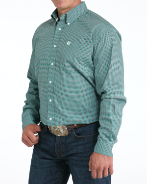 Men’s Classic Fit Button-Down Western Shirt
