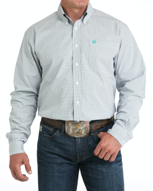 Men’s Classic Fit Button-Down Western Shirt