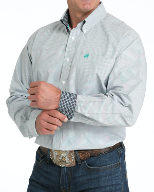 Men’s Classic Fit Button-Down Western Shirt