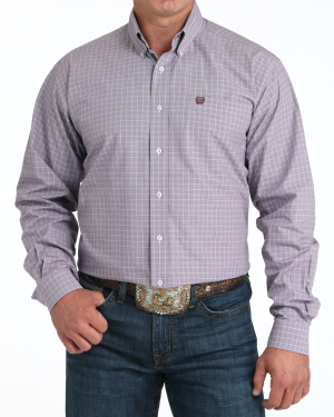 Men’s Classic Fit Button-Down Western Shirt
