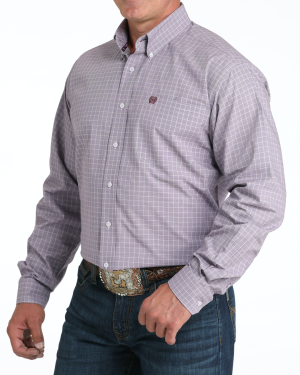 Men’s Classic Fit Button-Down Western Shirt