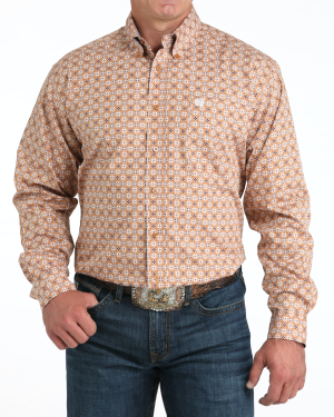 Men’s Classic Fit Button-Down Western Shirt