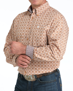 Men’s Classic Fit Button-Down Western Shirt