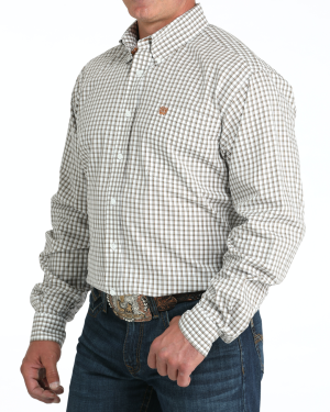 Men’s Stretch Classic Fit Button-Down Western Shirt