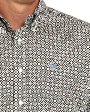 Men’s Classic Fit Button-Down Western Shirt