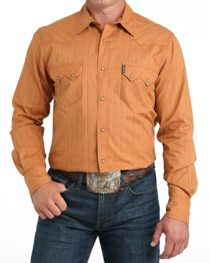 Men’s Modern Fit Snap Front Western Shirt