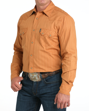 Men’s Modern Fit Snap Front Western Shirt