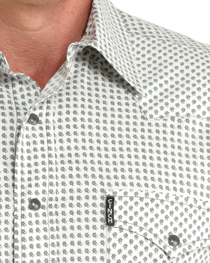 Men’s Modern Fit Snap Front Western Shirt