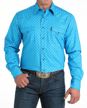 Men’s Modern Fit Snap Front Western Shirt