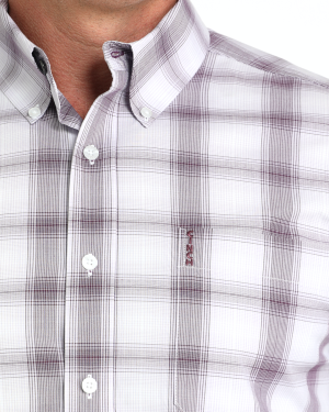 Men’s Modern Fit Button-Down Western Shirt