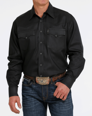 Men’s Classic Fit Snap Front Western Shirt