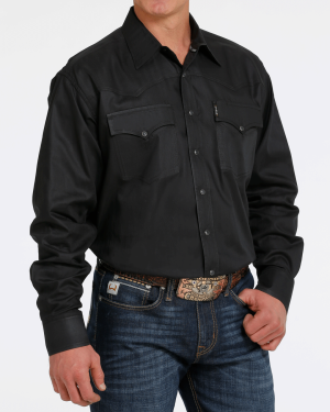 Men’s Classic Fit Snap Front Western Shirt