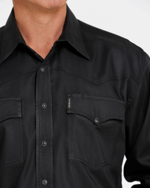 Men’s Classic Fit Snap Front Western Shirt