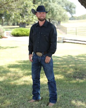 Men’s Classic Fit Snap Front Western Shirt