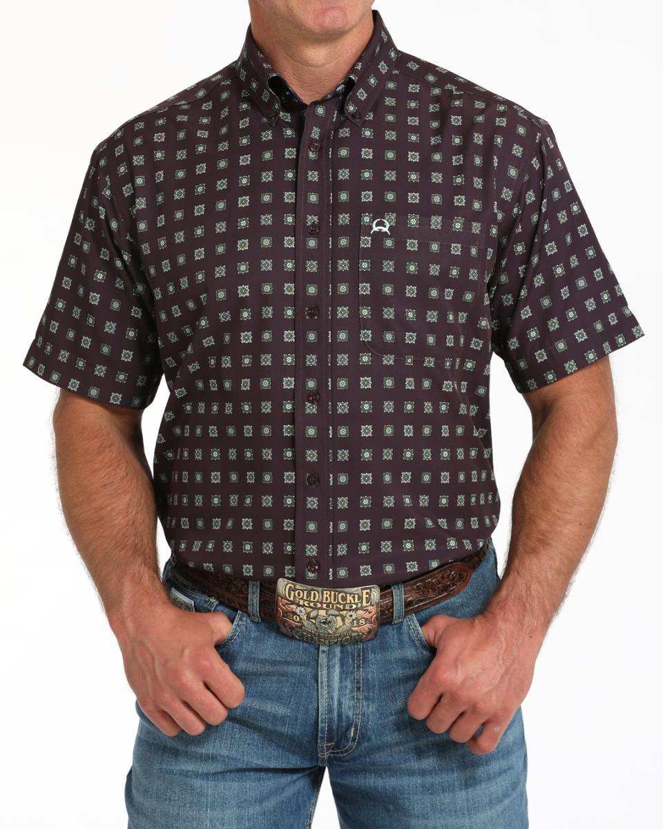 Men's Arenaflex® Button-Down Western Shirt