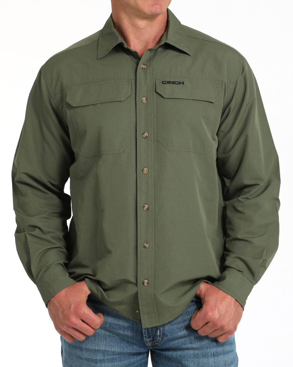 Men's Arenaflex® Button-Down Western Shirt