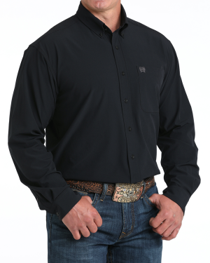 Men’s Solid Arenaflex? Button-Down Western Shirt