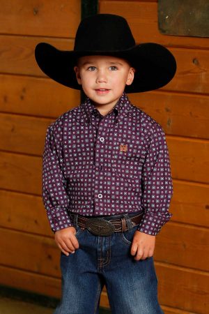 Boy’s Button-Down Western Shirt