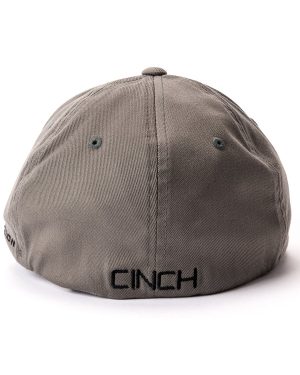 Men’s Fitted FlexFit Cap with Arena Flex Logo – Gray