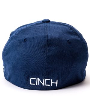 Men’s Fitted FlexFit Lead Don’t Follow with Tech Logo – Navy