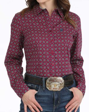Women’s Arena Fit Button-Down Western Shirt **Final Sale**