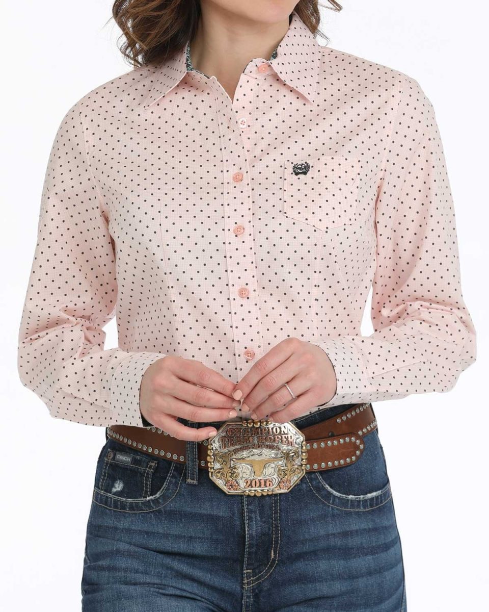 Women's Arena Fit Button-Down Western Shirt **Final Sale**