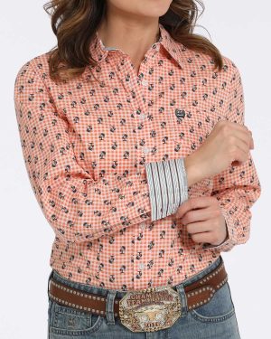Women’s Arena Fit Button-Down Western Shirt