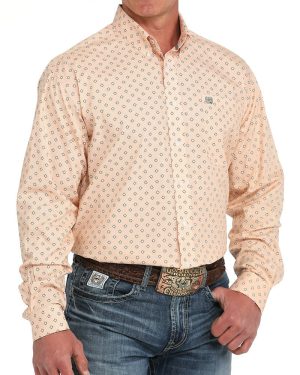Men’s Classic Fit Button-Down Western Shirt **Final Sale**