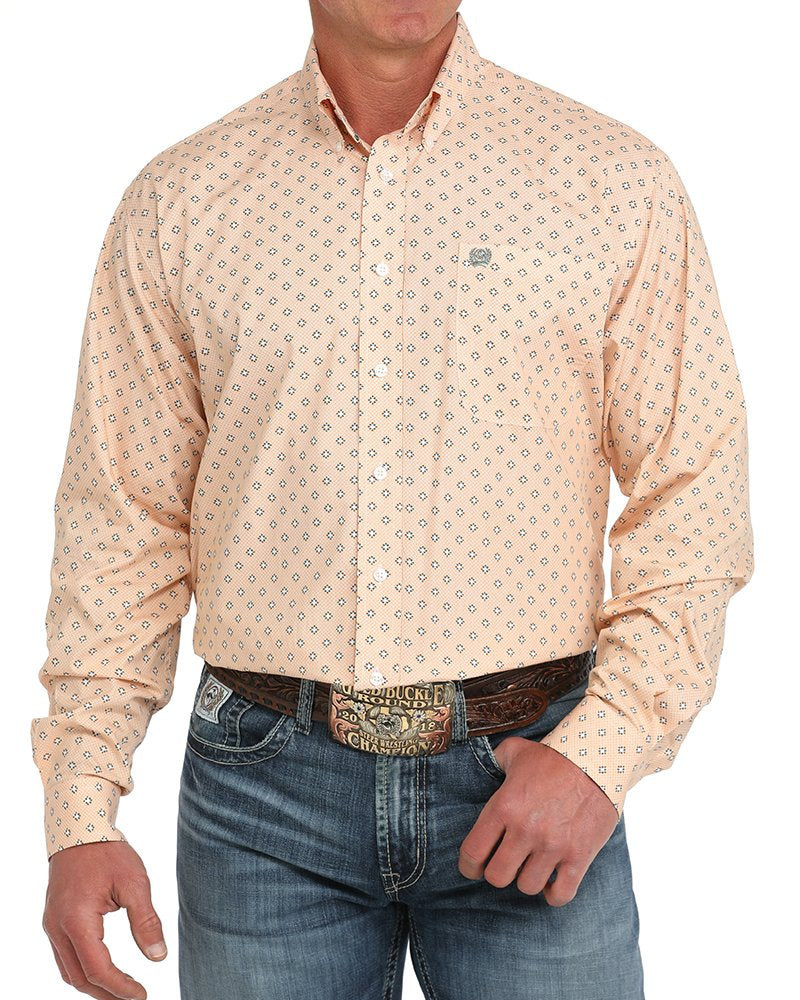 Men's Classic Fit Button-Down Western Shirt **Final Sale**