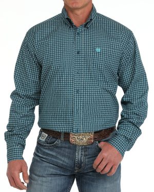 Men’s Classic Fit Button-Down Western Shirt **Final Sale**