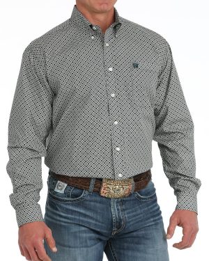 Men’s Classic Fit Button-Down Western Shirt **Final Sale**